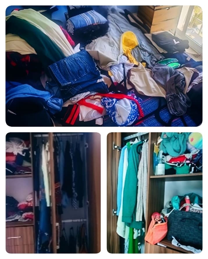 Closet 1 — antes 1